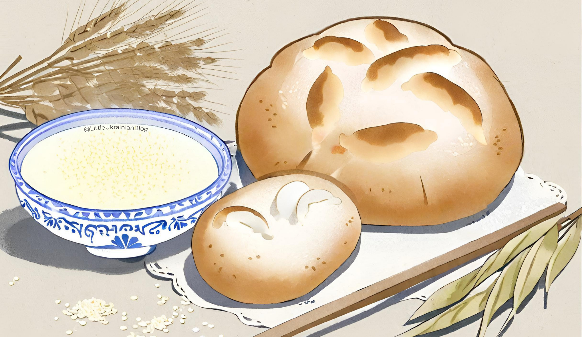 10 Ukrainian Superstitions Bread and salt