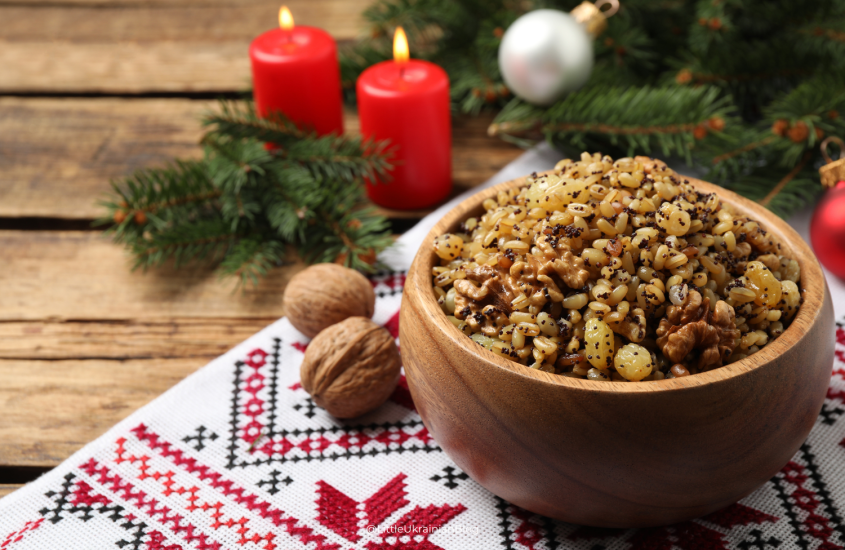 12 Dishes for Ukrainian Christmas, Kutya, Kutia, Кутя, Christmas Eve, Sviatyi Vechir, Sviatvechir, Holy Evening, Святий вечір