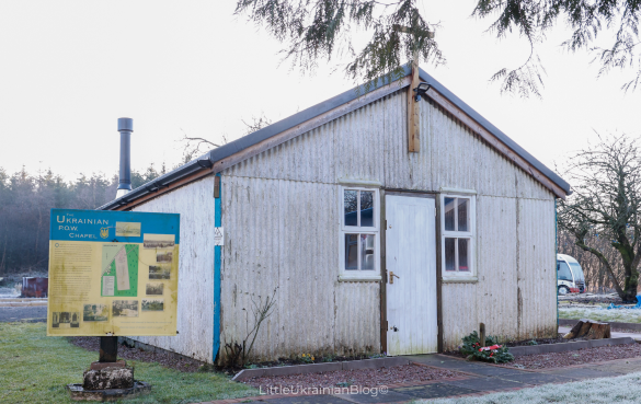 Ukrainian POW Chapel, Little Ukrainian Blog, Ukrainian Chapel, Hallmuir Chapel, Rimini Camp, Lockerbie, Ukrainian Chapel Lockerbie