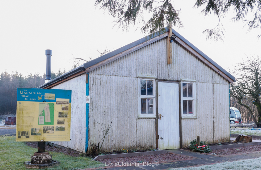 Visiting the Hallmuir Ukrainian POW Chapel