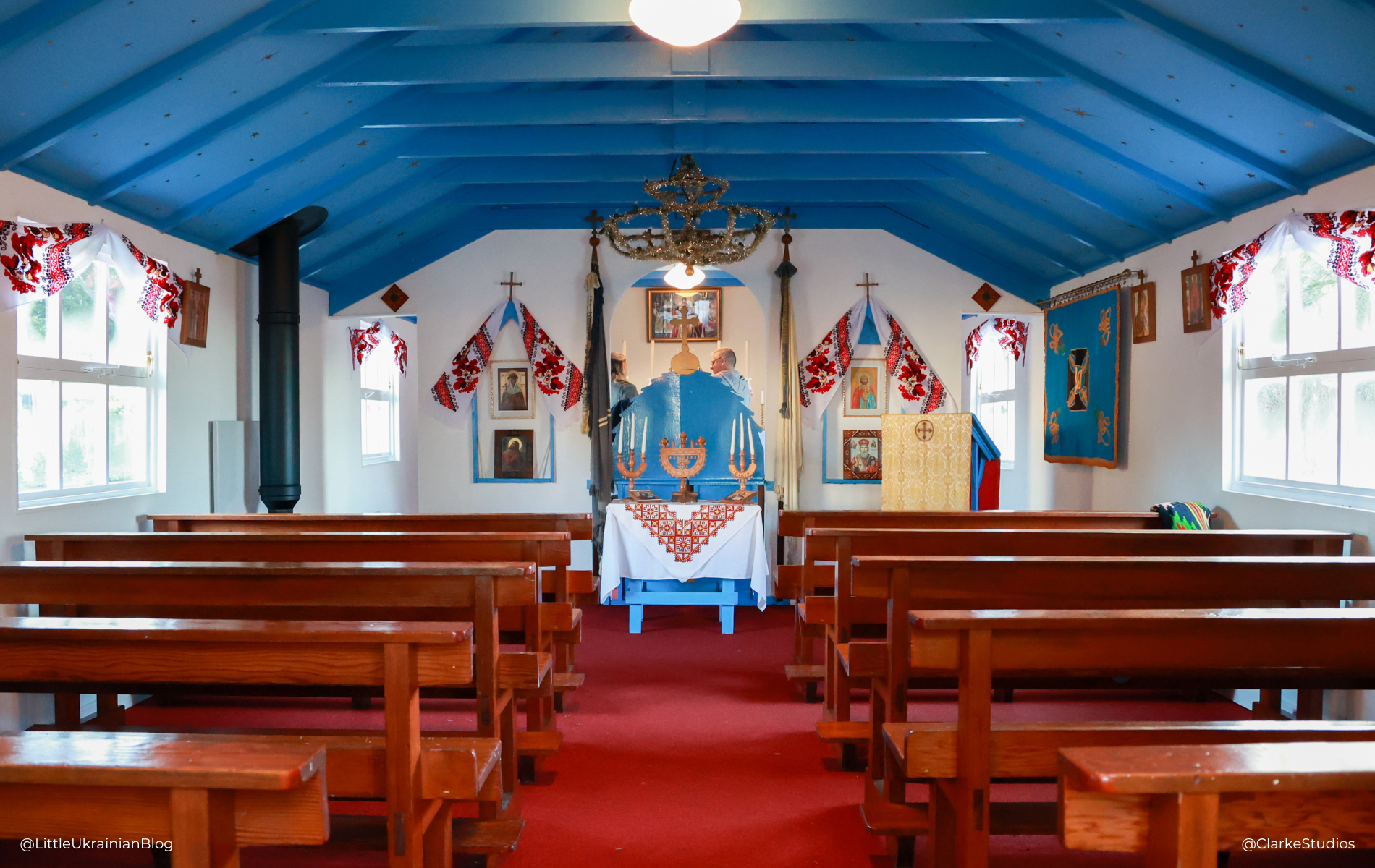 Ukrainian POW Chapel, Little Ukrainian Blog, Ukrainian Chapel, Hallmuir Chapel, Rimini Camp, Lockerbie, Ukrainian Chapel Lockerbie