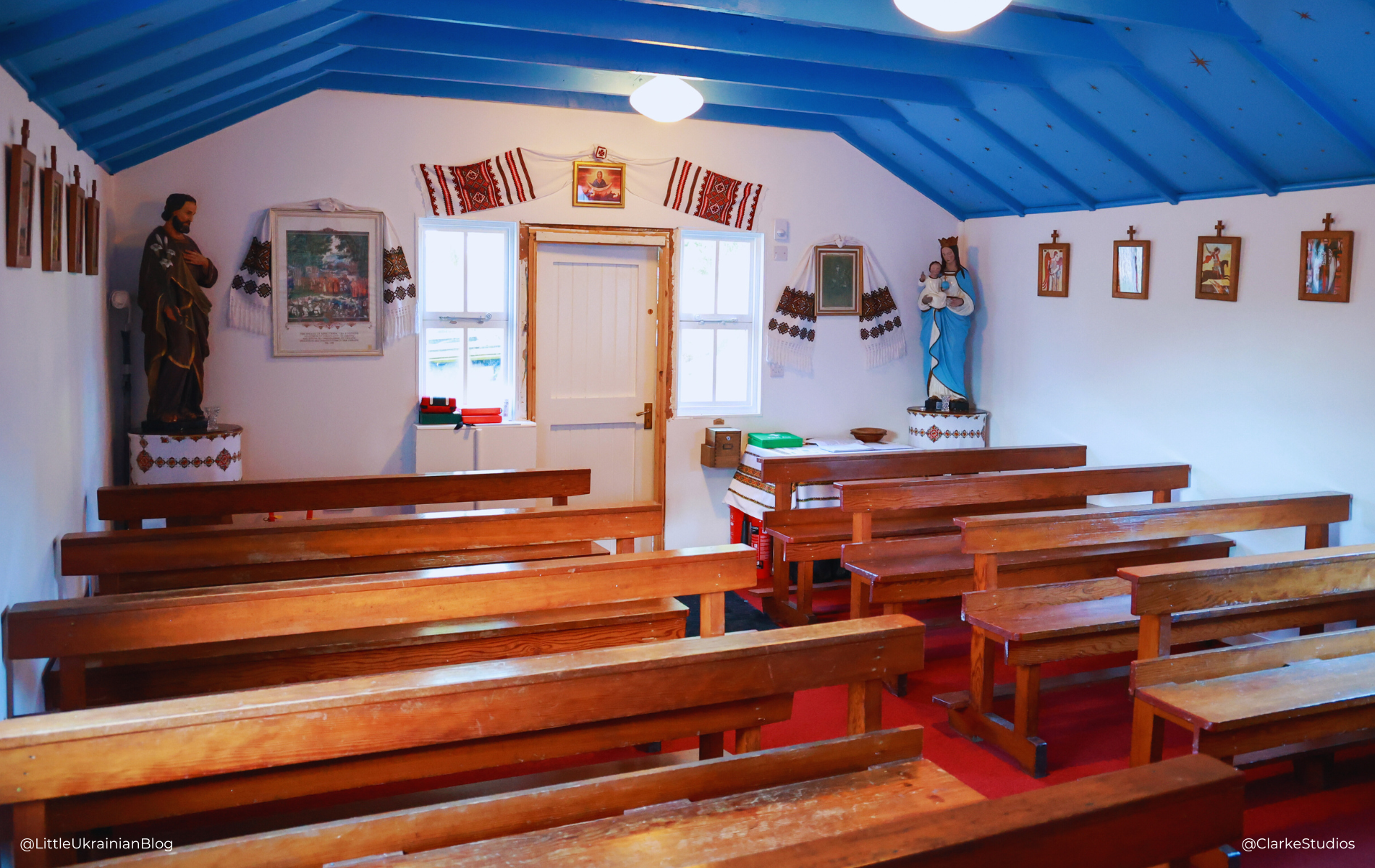 Ukrainian POW Chapel, Little Ukrainian Blog, Ukrainian Chapel, Hallmuir Chapel, Rimini Camp, Lockerbie, Ukrainian Chapel Lockerbie