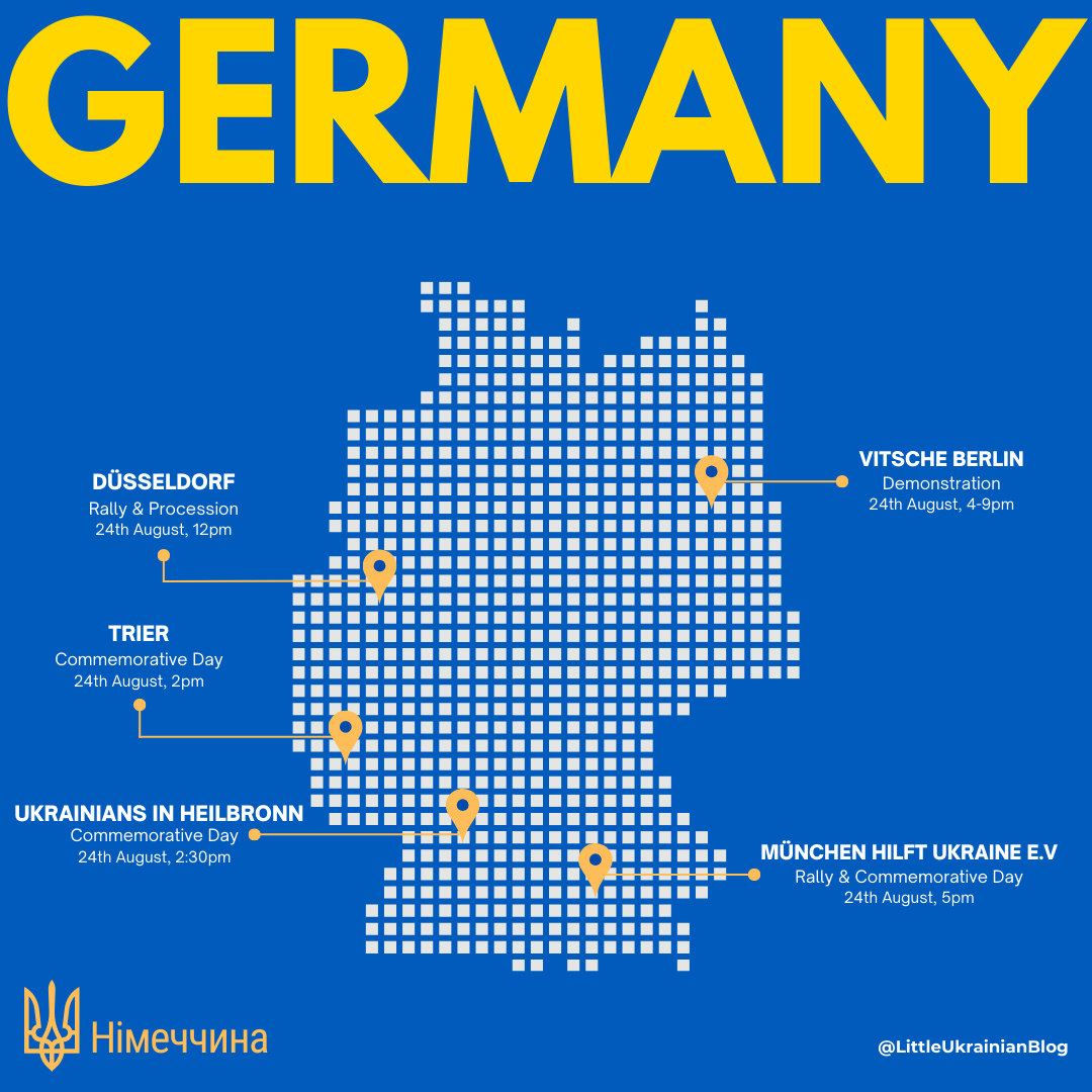 Ukrainian Independence Day Germany 2024