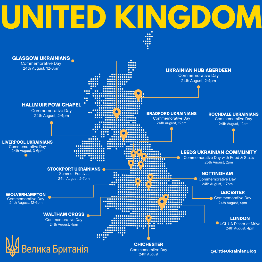 Ukrainian Independence Day United Kingdom 2024