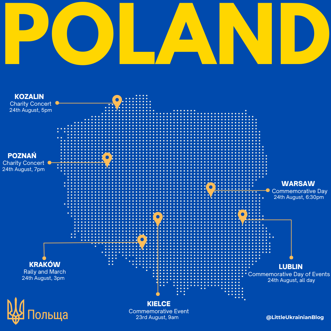 Ukrainian Independence Day Poland 2024