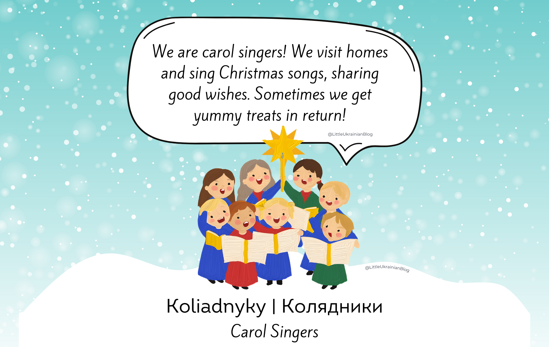 Koliadnyk - Carol Singers - Ukrainian Christmas for Children