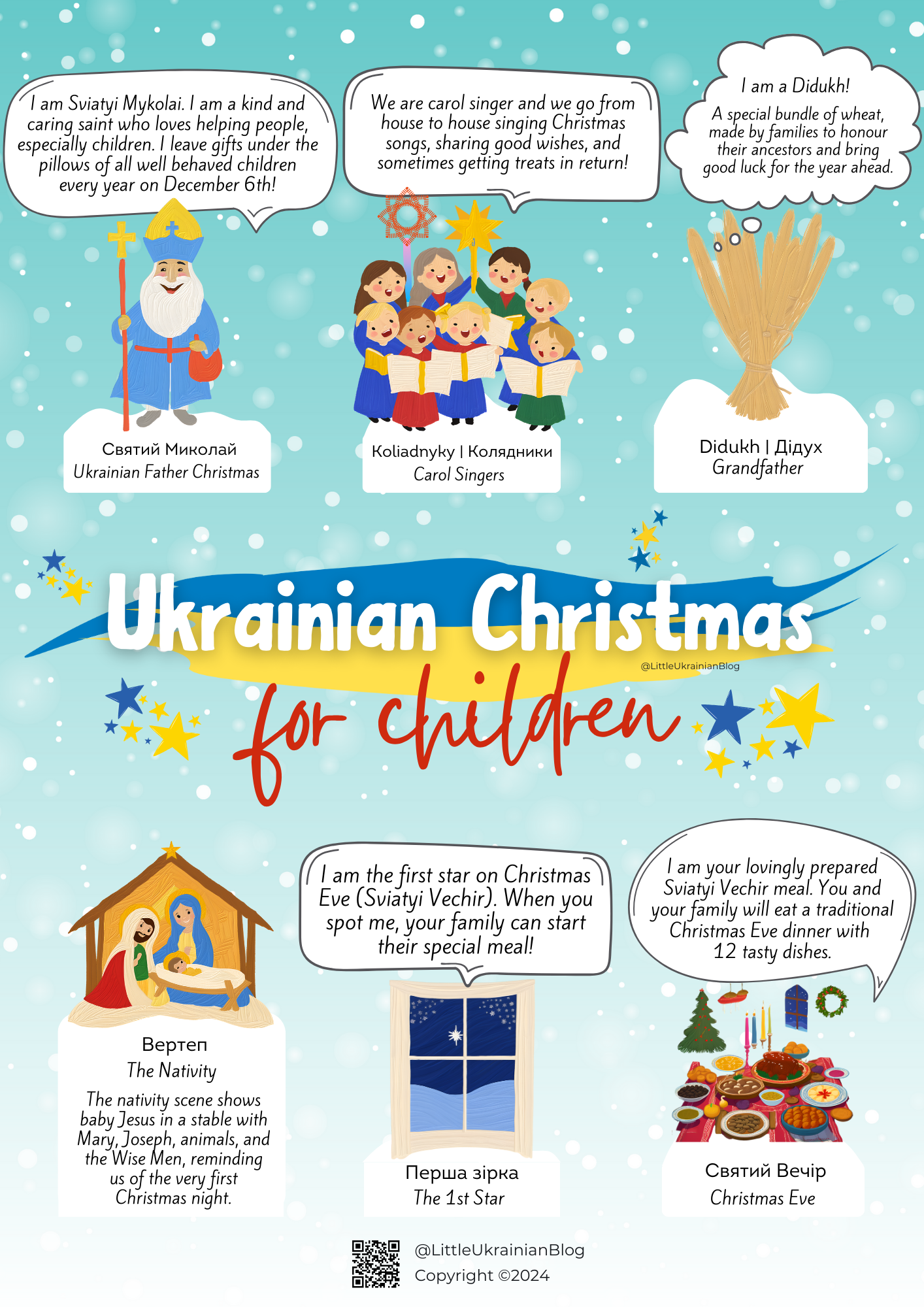 LUB-Ukrainian-Christmas-For-Children-Free-Poster