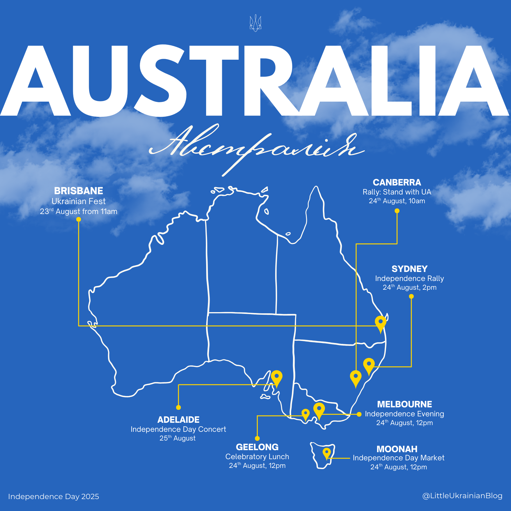 Ukrainian Independence Day 2025 Australia