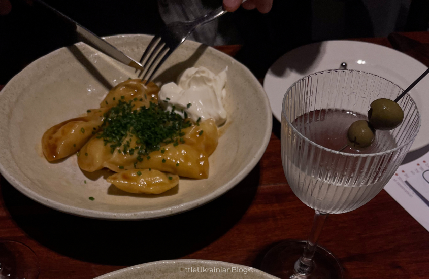 Varenyky and Vodka at Mriya Bistro